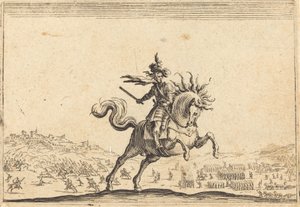 Comandante Militar a Cavalo de Jacques Callot