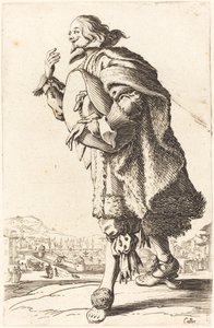Homem Nobre com Chapéu de Feltro, Curvando-se de Jacques Callot