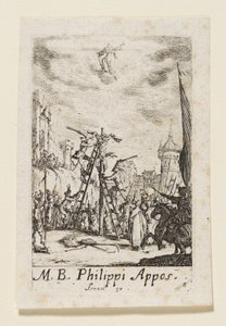 Filipe, o Apóstolo (Philippi Appos.) de Jacques Callot