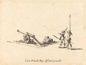 Preparando-se para disparar o canhão de Jacques Callot