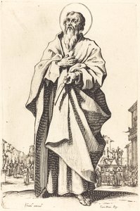 São Bartolomeu, publicado 1631. de Jacques Callot