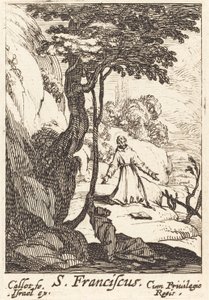 São Francisco, c. 1632. de Jacques Callot