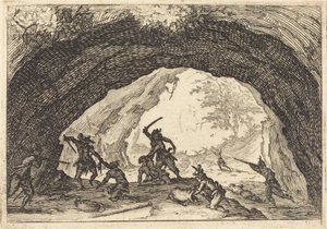 paisagem de Jacques Callot