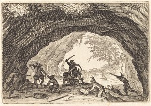 paisagem de Jacques Callot