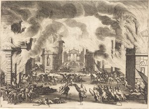 Solimano, Ato V de Jacques Callot