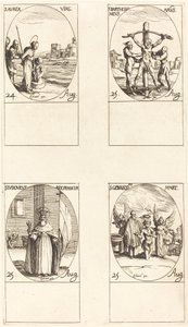 Santa Áurea; São Bartolomeu; São Luís; São Genésio de Jacques Callot