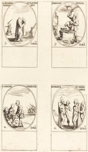 St Dionísio, Rústico e Eleutério Abraão Gereon & Companheiros, Sts. Pró. de Jacques Callot