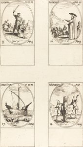 St Dimpna, S. Peregrino Restaurado Dióscoro de Jacques Callot