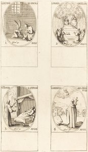 São Pedro, Apóstolo; Santa Maria dos Anjos; Descoberta do Corpo de Santo Estêvão; São Dom de Jacques Callot
