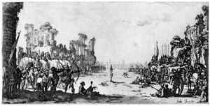 São Sebastião, c1605-1630 1924 de Jacques Callot