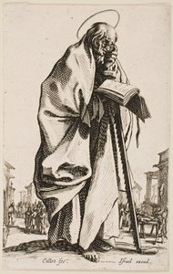 São Simão, da série «Os grandes apóstolos» de Jacques Callot