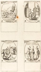 Sts. Faustino e Jovita; St Juliana; St Onésimo; St Policronius de Jacques Callot
