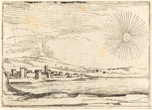 Sol nascendo de Jacques Callot