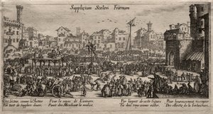 O castigo, um freio para o crime (Os castigos) de Jacques Callot
