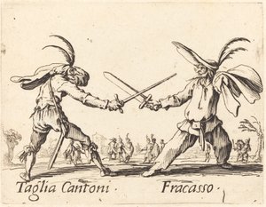 Taglia Cantoni e Fracasso de Jacques Callot