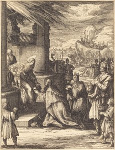 A adoração dos magos de Jacques Callot