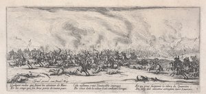 The Battle (La Bataille), de &39;The Miseries of War&39; de Jacques Callot