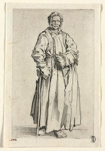 Os Mendigos: Mulher de Um Olho, c. 1623 de Jacques Callot