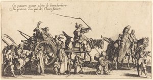 Os Boêmios Marchando: A Guarda Traseira de Jacques Callot