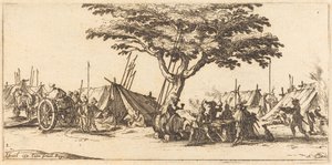 O Campo, c. 1633. de Jacques Callot