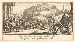 O Carregamento da Cruz de Jacques Callot