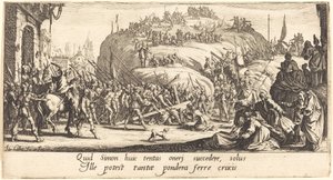 O Carregamento da Cruz de Jacques Callot