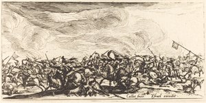 O Combate de Cavalaria com Espadas de Jacques Callot