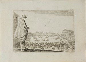 As corridas de bigas em Santa Maria, de Os Caprichos de Jacques Callot