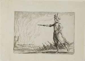 O Comandante a Pé, de Os Caprichos de Jacques Callot
