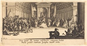 The Condemnation to Death, c. 1618. de Jacques Callot