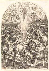 A conversão de São Paulo, 16081611. de Jacques Callot