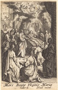 A Morte da Virgem de Jacques Callot