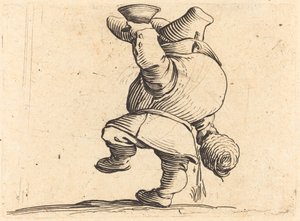 O Bebedor, Vista Traseira de Jacques Callot