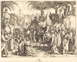 A entrada em Jerusalém de Jacques Callot