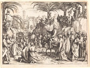 A entrada em Jerusalém de Jacques Callot