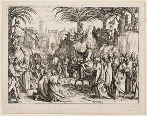 A Entrada em Jerusalém, da série «O Novo Testamento» de Jacques Callot