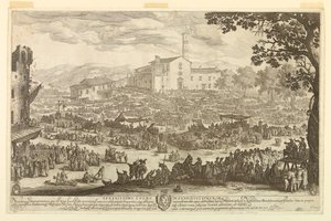 A Feira de Impruneta de Jacques Callot