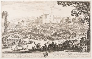 A feira de L’Impruneta de Jacques Callot