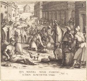As balanças de grãos de Jacques Callot