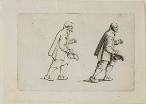 A Saudação Camponesa, de Os Caprichos de Jacques Callot