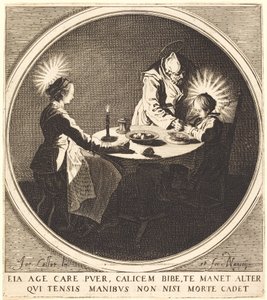 A Sagrada Família à Mesa de Jacques Callot