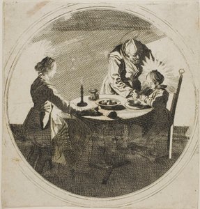A Sagrada Família à Mesa de Jacques Callot