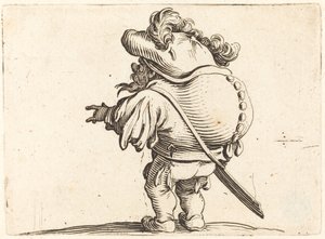 O corcunda com o boné emplumado de Jacques Callot