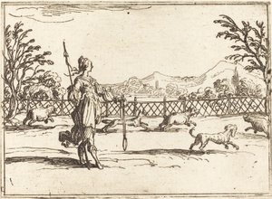 A caçadora de Jacques Callot