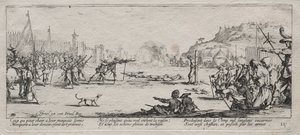 As grandes misérias da guerra: o pelotão de fuzilamento de Jacques Callot