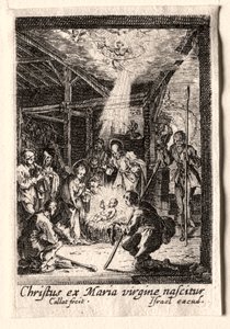 A Vida da Virgem: A Natividade de Jacques Callot