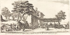 The Little Trellis, 1635. de Jacques Callot
