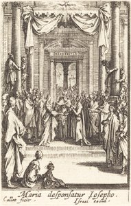 O Casamento da Virgem de Jacques Callot