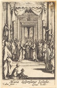 O Casamento da Virgem de Jacques Callot