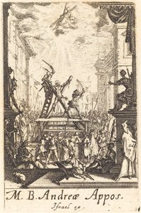 O Martírio de Santo André de Jacques Callot